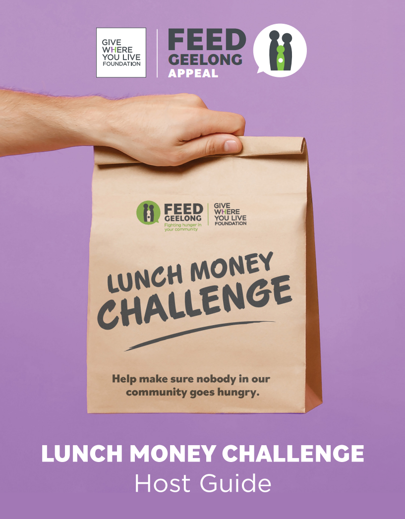 Lunch MOney challenge Help Make sure no one in our community goes hungry